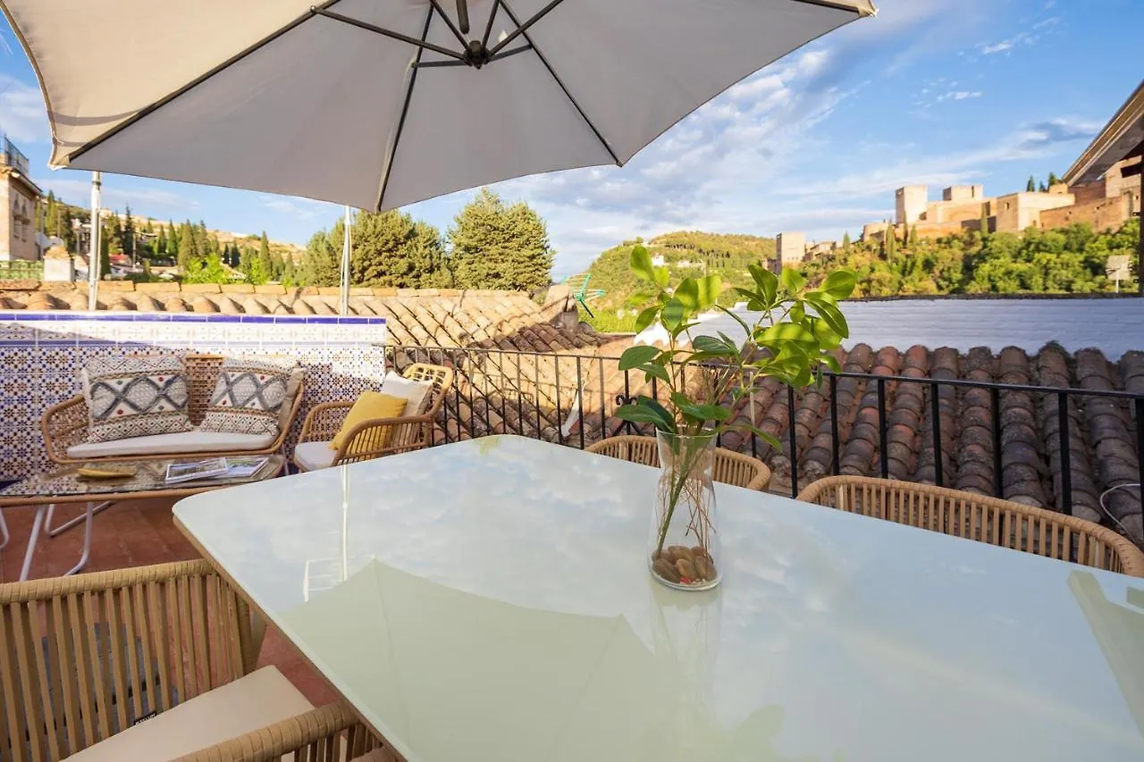 Albaicin Alhambra Views Private Terrace Apartment Granada