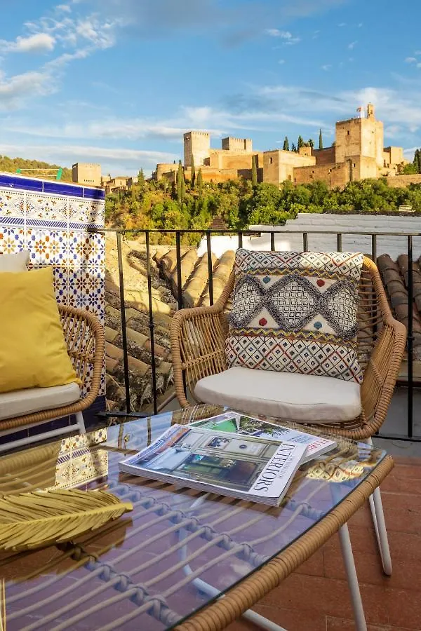 Albaicin Alhambra Views Private Terrace Apartment Granada